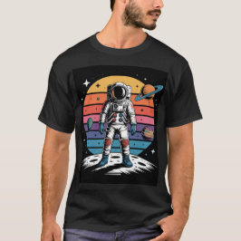 Camiseta Portal para as Estrelas - Astronauta Enfrentando o