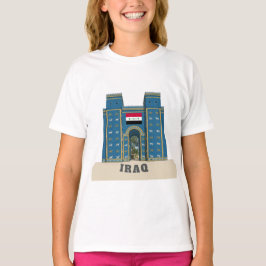 Camiseta Portão de Ishtar Iraque Monumentos