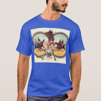 Camiseta Portão de Largada de Corrida de Cavalos família