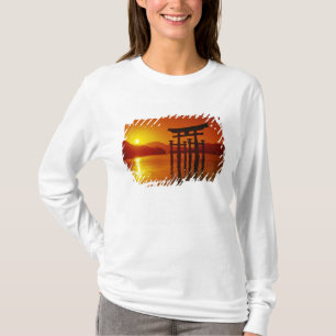 Camiseta Portão O-Torii, santuário Itsukushima, Miyajima,