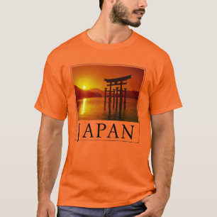 Camiseta Portão O-Torii, Santuário Itsukushima   Miyajima, 