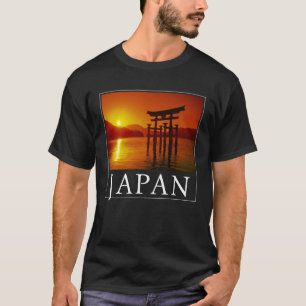 Camiseta Portão O-Torii, Santuário Itsukushima Miyajima,
