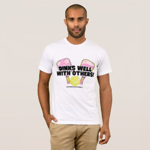 Camiseta Portas copos Dinks Bem