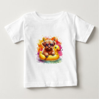 Camiseta Portas de bebês de vacas bonitas