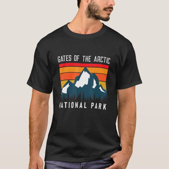 Camiseta Portas Do Parque Nacional Do Árctico (Frente)