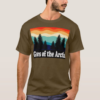 Camiseta Portas do Parque Nacional do Árctico e Preservar A