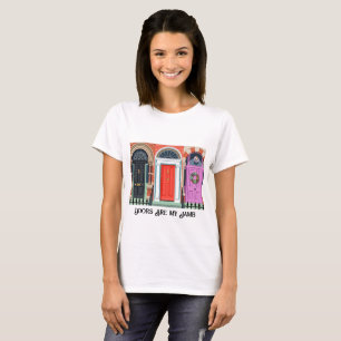 Camiseta Portas São Minha Paixão Portas Georgianas em Blo