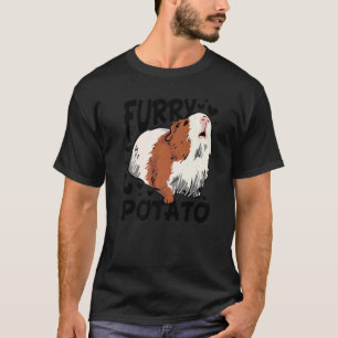 Camiseta Porte Batata Gráfico Guiné Proprietário de Porcos