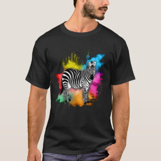 Camiseta Porteiro de Zebra Safari África para Homens Mulher
