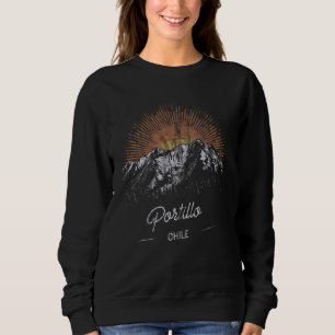 Camiseta Portillo Mounts Chile Caminhando ao ar livre Vinta