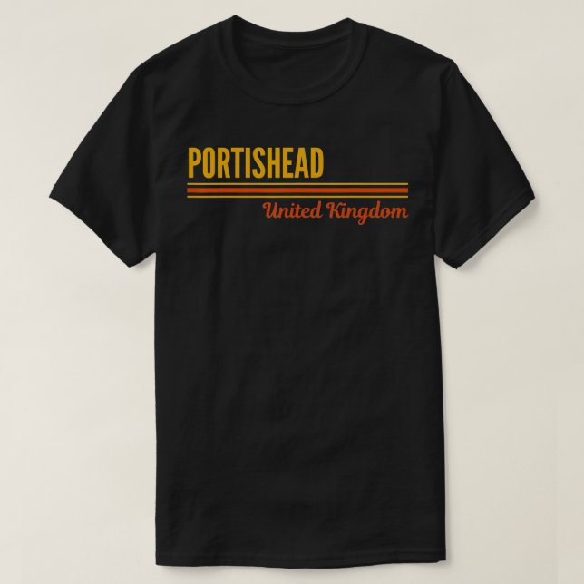 Camiseta Portishead Reino Unido  (Frente do Design)