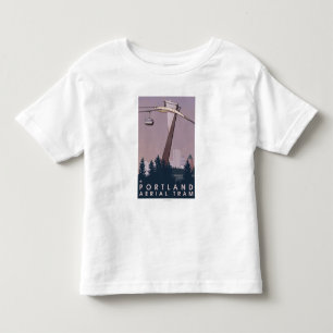 Camiseta Portland, cena do bonde de OregonAerial
