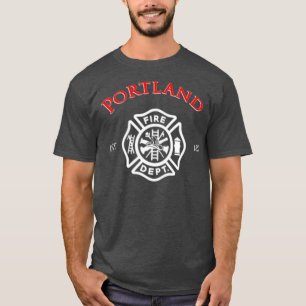 Camiseta Portland Fire Rescut Department Oregon Duty