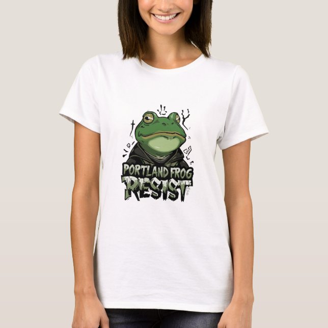Camiseta Portland Frog (Frente)