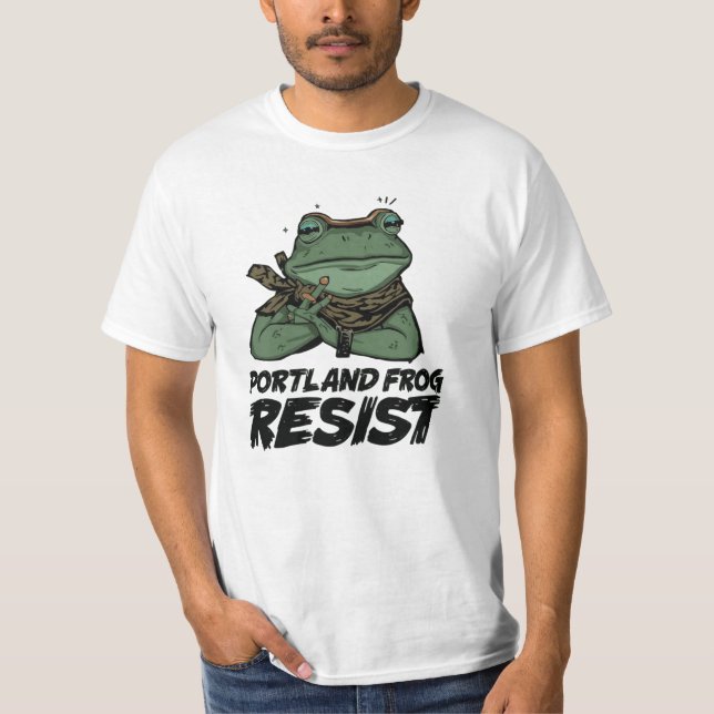 Camiseta Portland Frog (Frente)