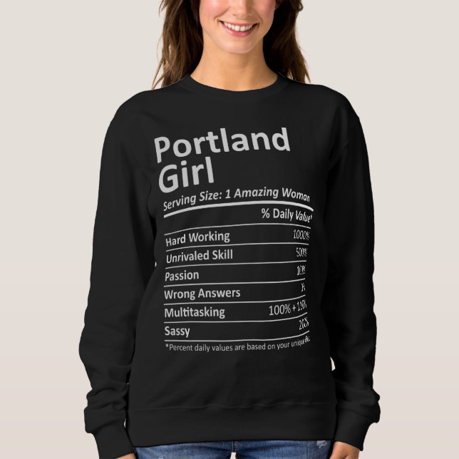 Camiseta Portland Girl Tx Texas Funny City Home Roots Usa (Frente)