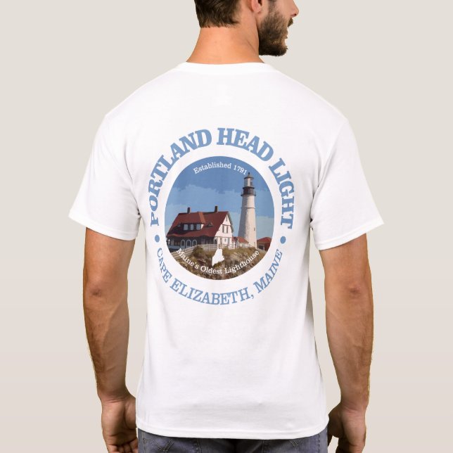 Camiseta Portland Head Light (Verso)