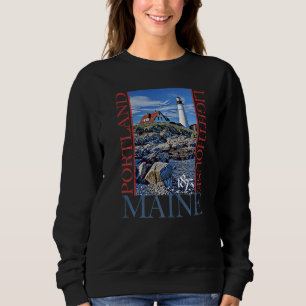 Camiseta Portland Lighthouse Maine 1875 1