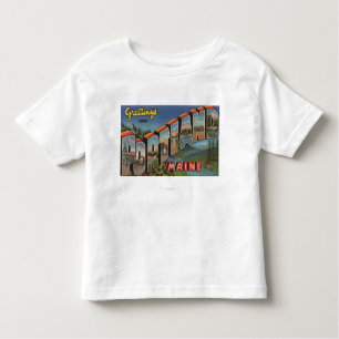 Camiseta Portland, Maine (cena do rio)