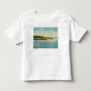 Camiseta Portland, MaineView do farol do inseto