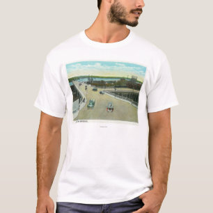 Camiseta Portland, MaineView do monumento de Longfellow