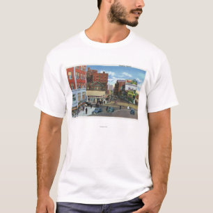 Camiseta Portland, MaineView do quadrado do congresso