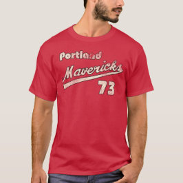 Camiseta Portland Mavericks Retro Defunct Baseball Jersey