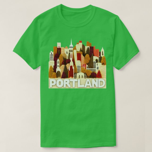 Camiseta Portland Oregon (Frente do Design)