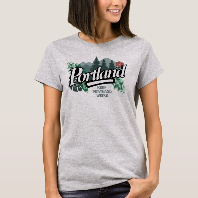 Camiseta Portland Oregon (Frente)