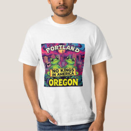 Camiseta Portland Oregon Rãs Sem Reis na América