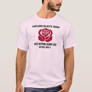 CAMISETA PORTLAND REJEITA TRUMP