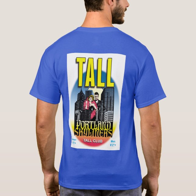 Camiseta Portland Skyliners Tee (peça qualquer azul!) (Verso)