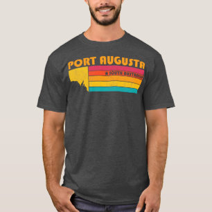 Camiseta Porto Augusta Sul da Austrália Vintage se aflora t