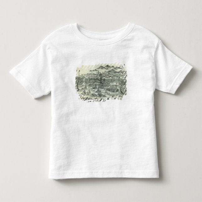 Camiseta Porto da cidade do cantão (Frente)