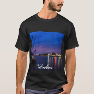 Camiseta Porto iluminado de Volendam à noite