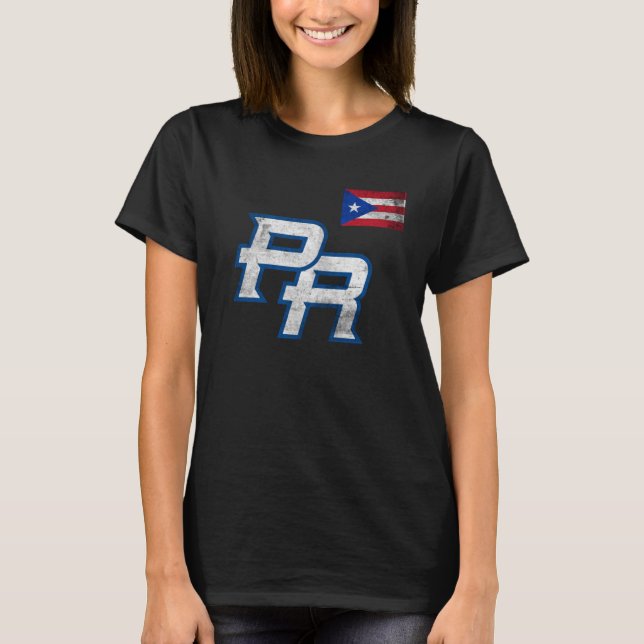Camiseta Porto Rico 2023 Orgulho de Bandeira PR Boricua Pu (Frente)