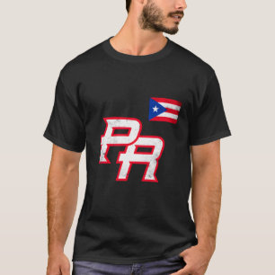 Camiseta Porto Rico 2023 Orgulho de Bandeira Red Boricua P