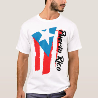 Camiseta Porto Rico Bandeira Herança Hispânica Mês Boricua