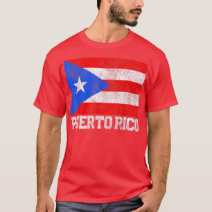 Camiseta Porto Rico Bandeira National Pride Roots Country F