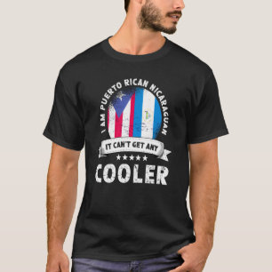 Camiseta Porto Rico Bandeira Nicarágua Cultivou País Patrió