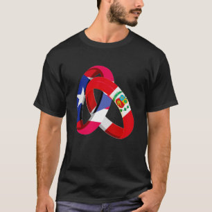 Camiseta Porto Rico Bandeira Peru Cultivou Casamento de Cas