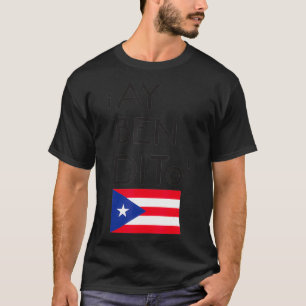 Camiseta Porto Rico Boricua Boriqua Porto Rico Bandeira Ay 