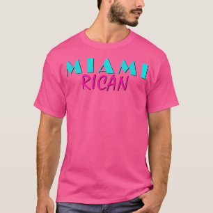 Camiseta Porto Rico Boricua Miami South Beach Ocean Dr.