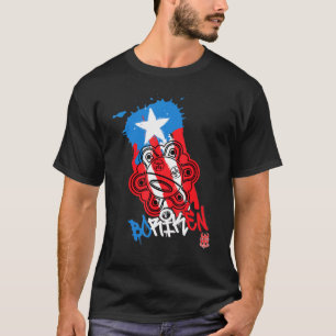Camiseta Porto Rico Boriken Teespuerto Rican Flag Taino Sy