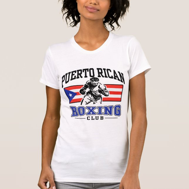 Camiseta Porto Rico Boxing (Frente)