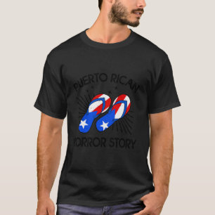 Camiseta Porto Rico Chancla Piada Espanhola porto-riquenha