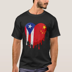Camiseta Porto Rico China Sinaliza Patriota Cidadão Cidadão