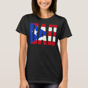 Camiseta Porto Rico Dia de os pais Orgulho Porto Rico D