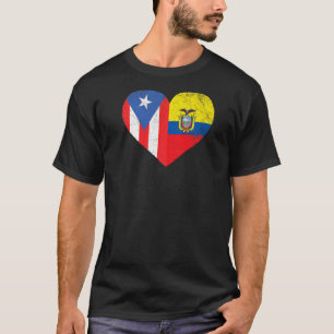 Camiseta Porto Rico, Equador, Bandeira H
