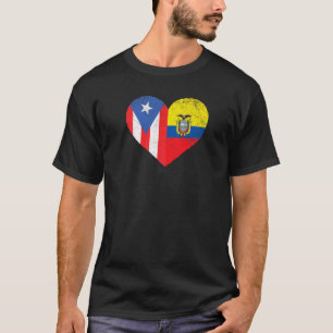 Camiseta Porto Rico, Equador, Bandeira H